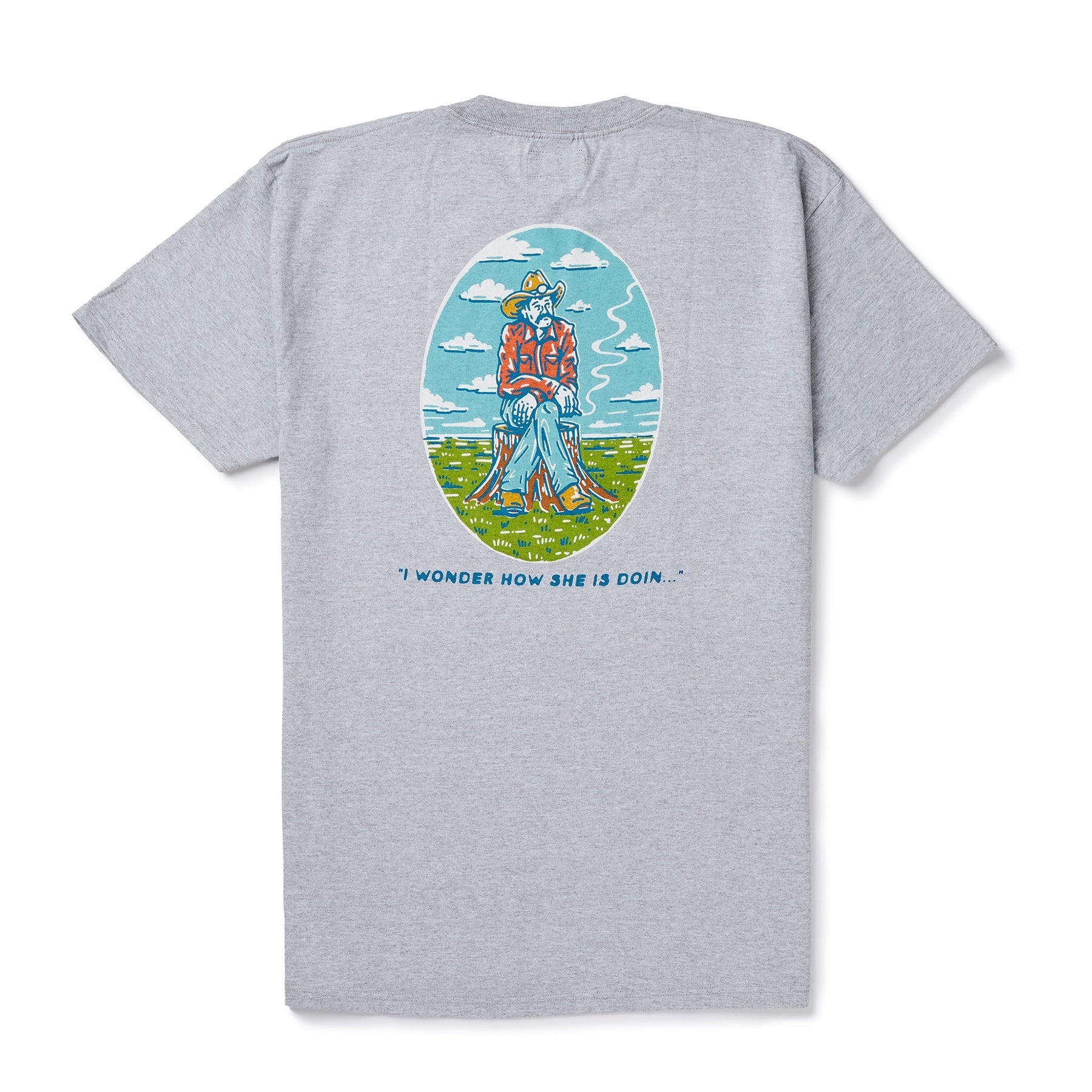 Seager- Ponder Tee Heather Grey
