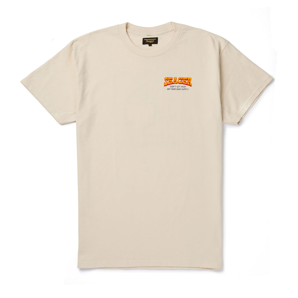 Seager- Hog High Tee Vintage White Tee