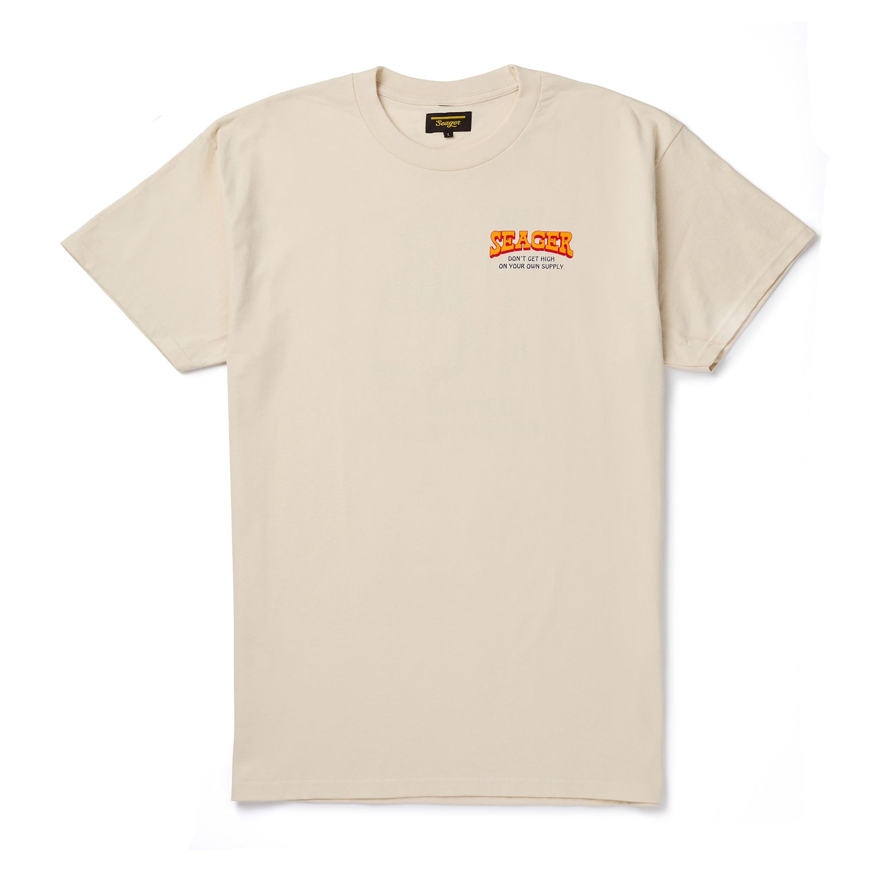 Seager- Hog High Tee Vintage White Tee
