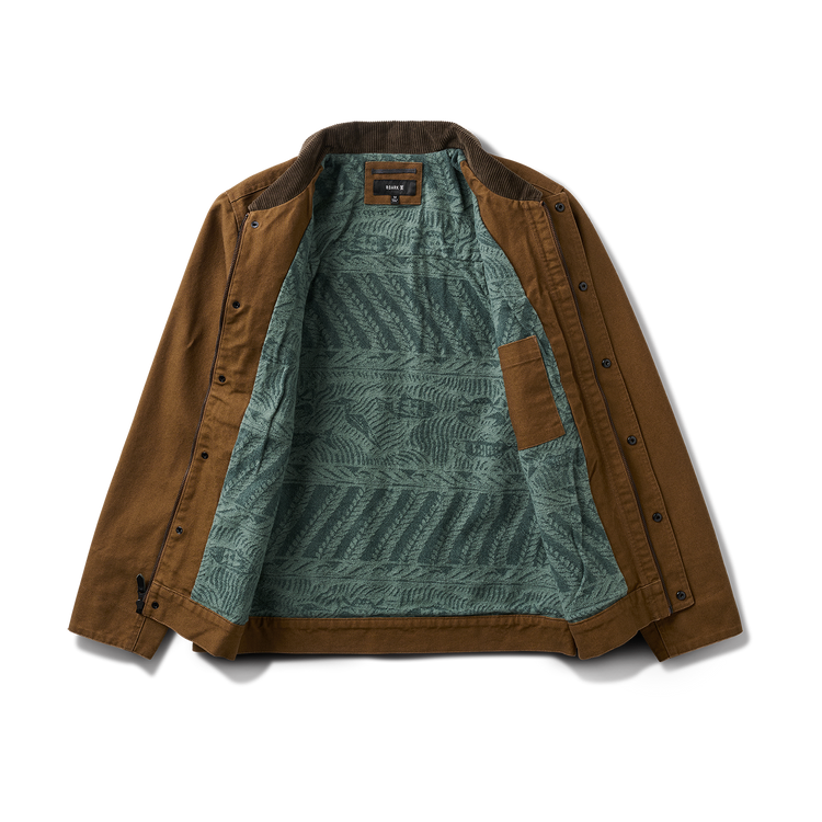Roark- Open Roads Waxed Canvas Jacket in Otter
