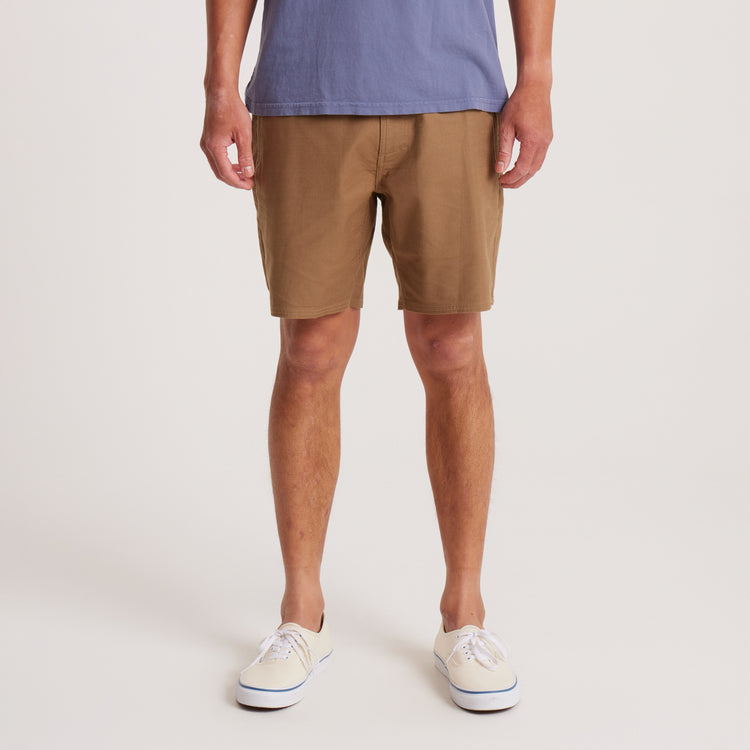 Roark- Layover Traveler Shorts in Dark Khaki