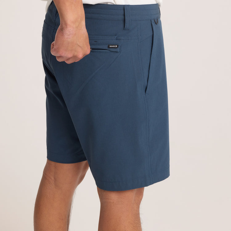 Roark- Hytide Hybrid Shorts in Navy