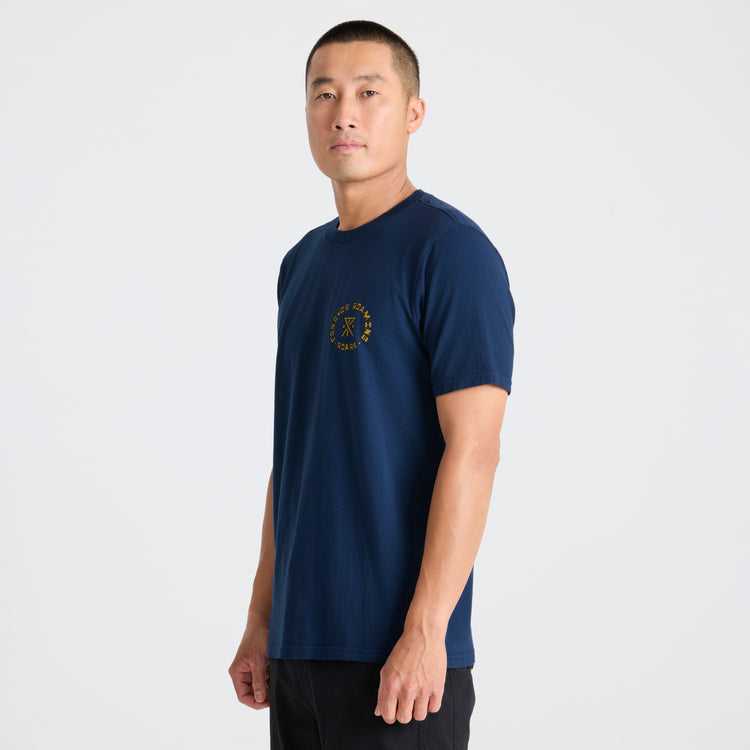Roark- Jaguar Premium Tee in Navy