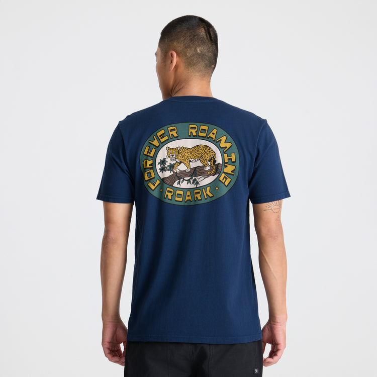 Roark- Jaguar Premium Tee in Navy