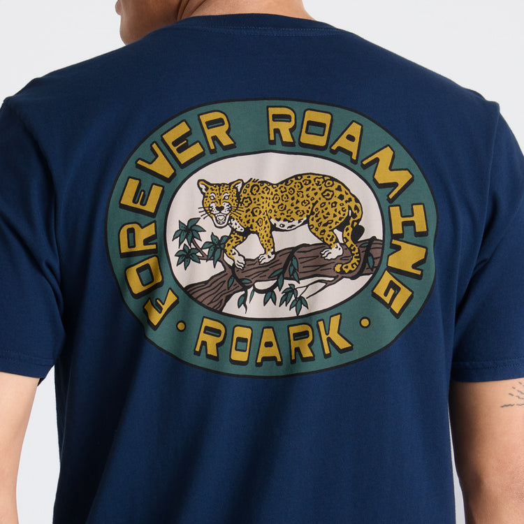 Roark- Jaguar Premium Tee in Navy