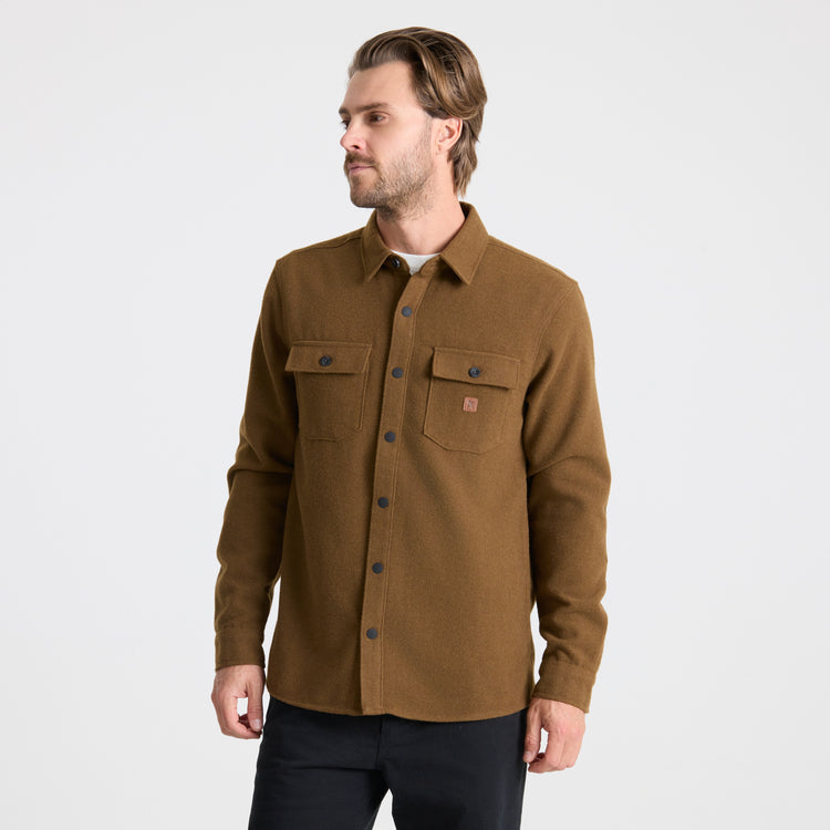 Roark- Nordsman Long Sleeve Flannel in Otter