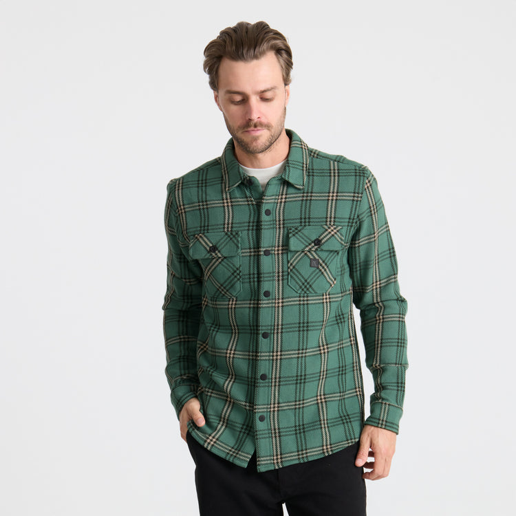 Roark- Nordsman Cotton Flannel in Slate Green