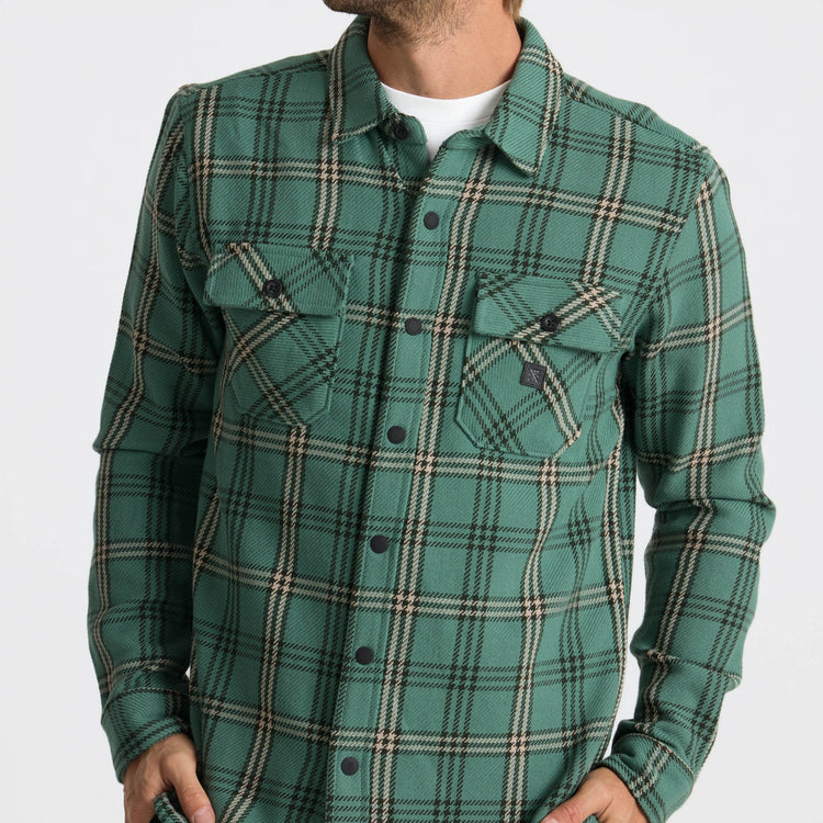 Roark- Nordsman Cotton Flannel in Slate Green