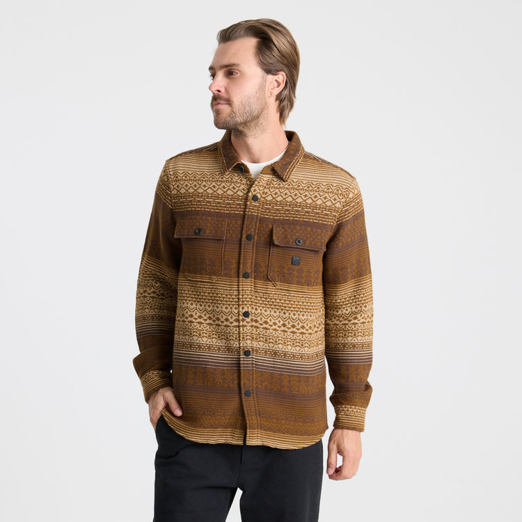 Roark- Nordsman Jacquard Long Sleeve Flannel