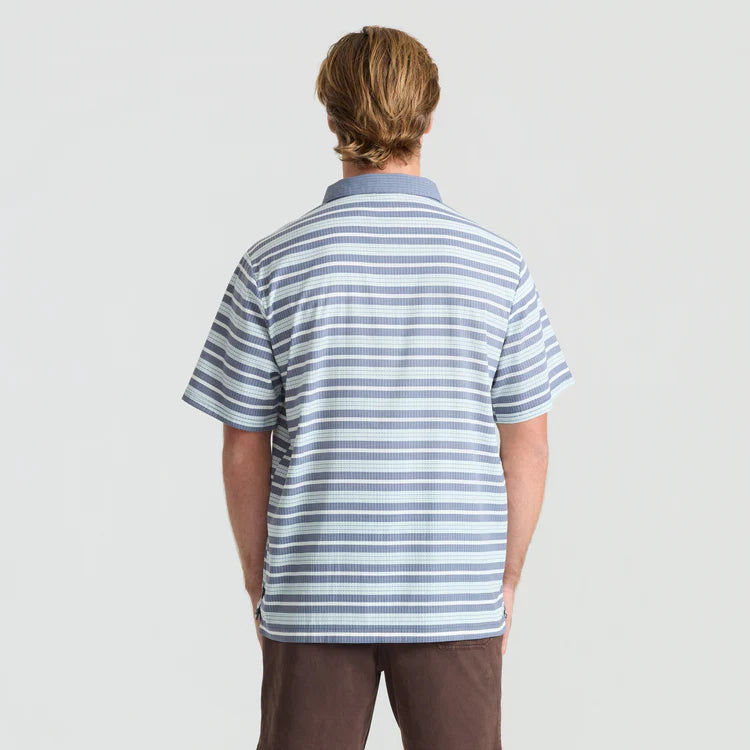 Roark- Bless Up Polo in Neptune