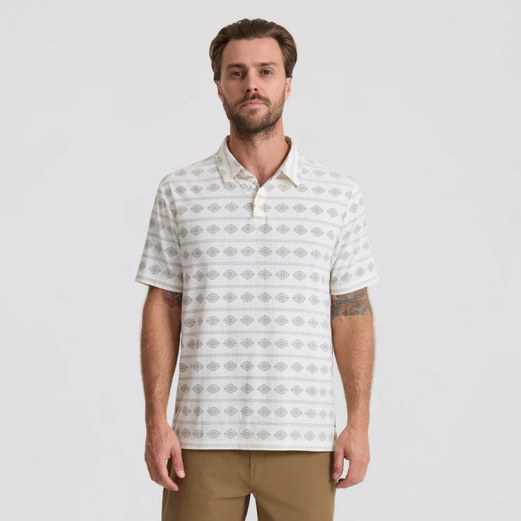 Roark- Bless Up Breathable Stretch Polo Shirt