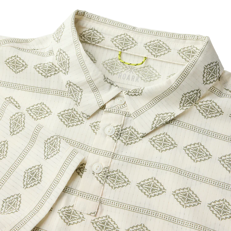 Roark- Bless Up Breathable Stretch Polo Shirt