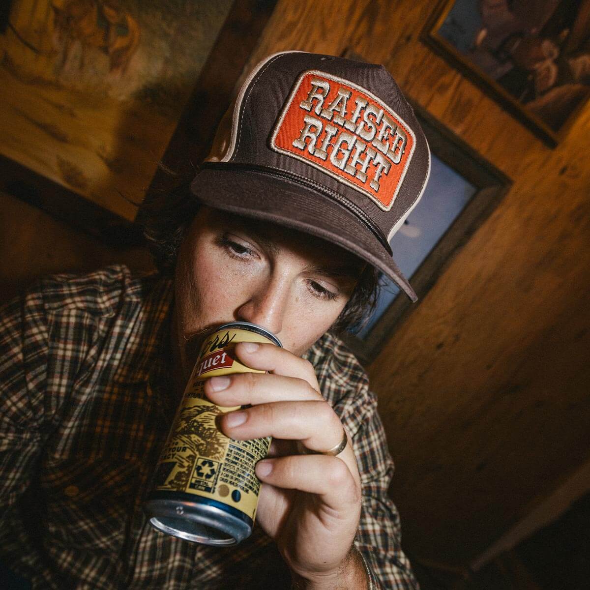 Seager- Raised Right Trucker