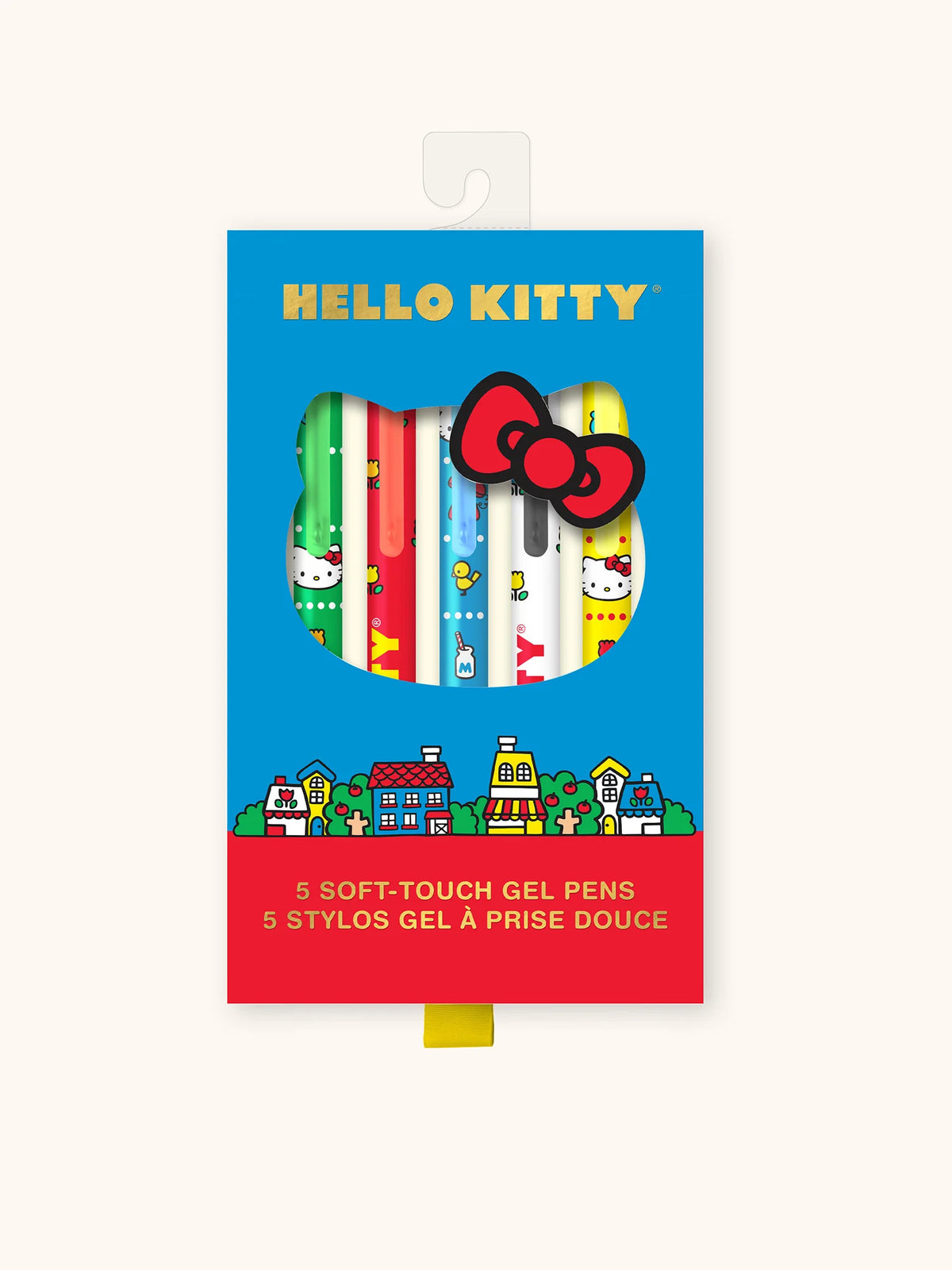 Studio Oh!- Retro Hello Kitty Soft-Touch Gel Pen Set