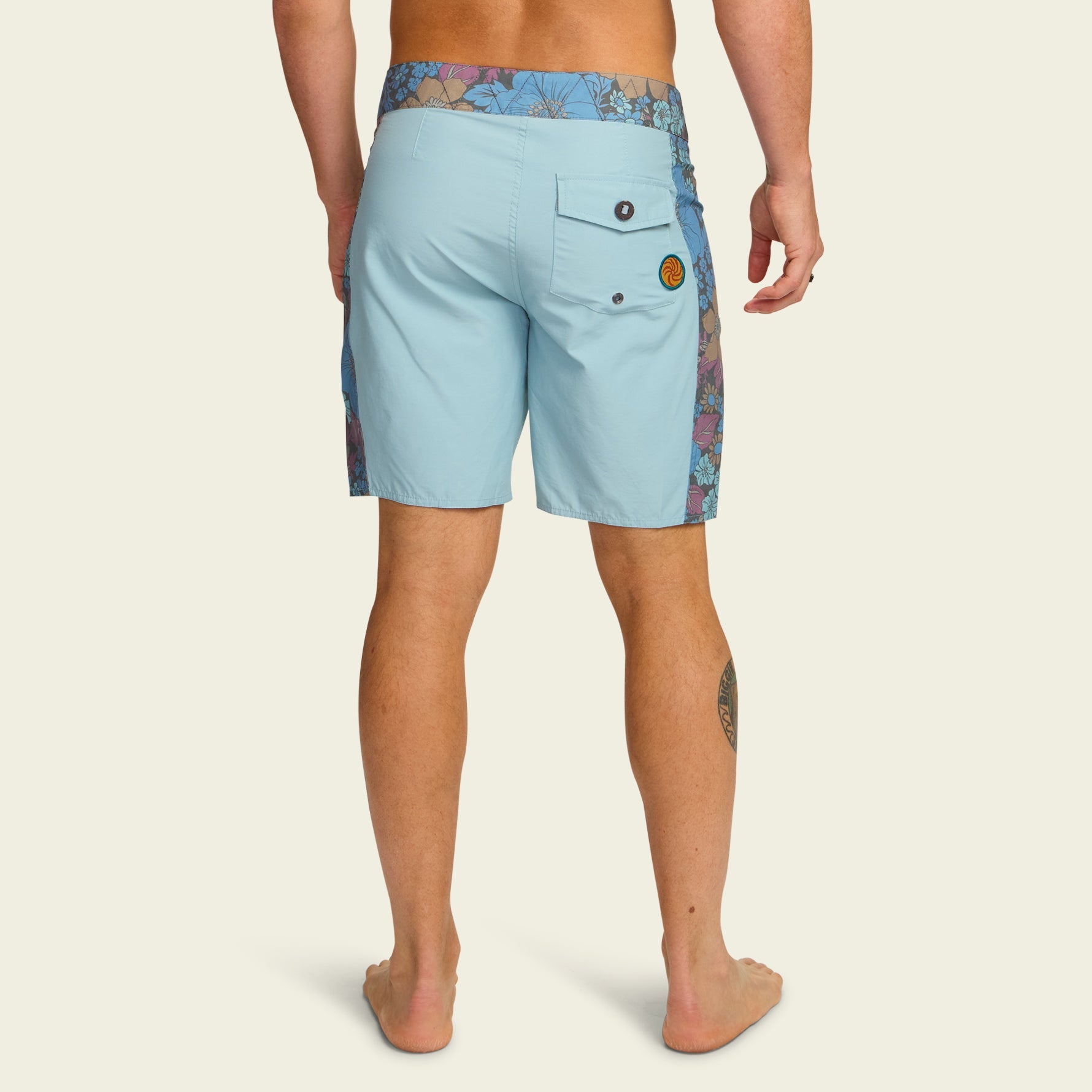 Howler Bros- Ensueno Boardshorts Flower Power: Pool Blue