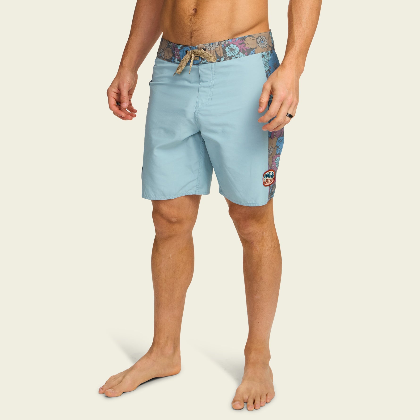 Howler Bros- Ensueno Boardshorts Flower Power: Pool Blue