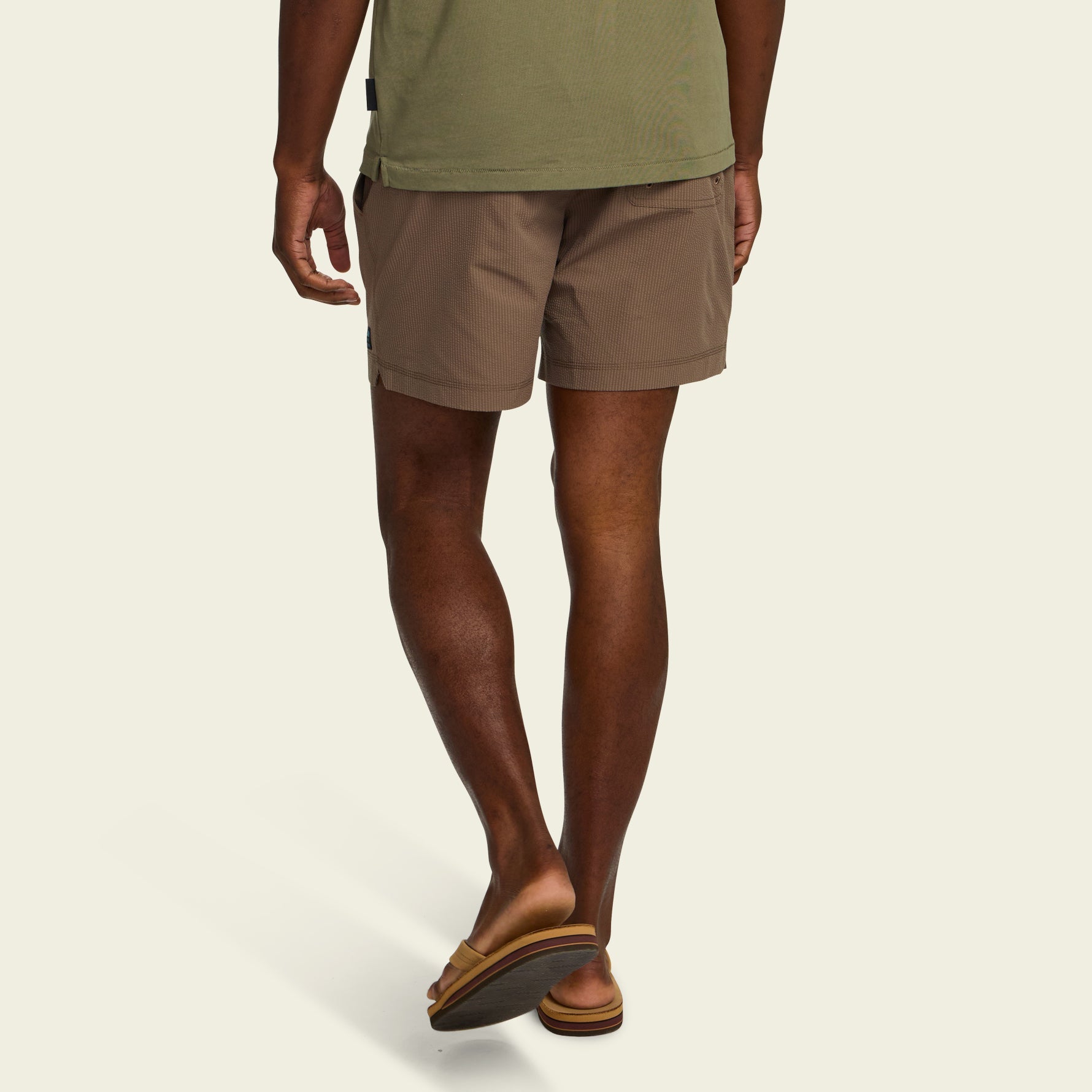 Howler Bros- Salado Shorts Seersucker: Morel