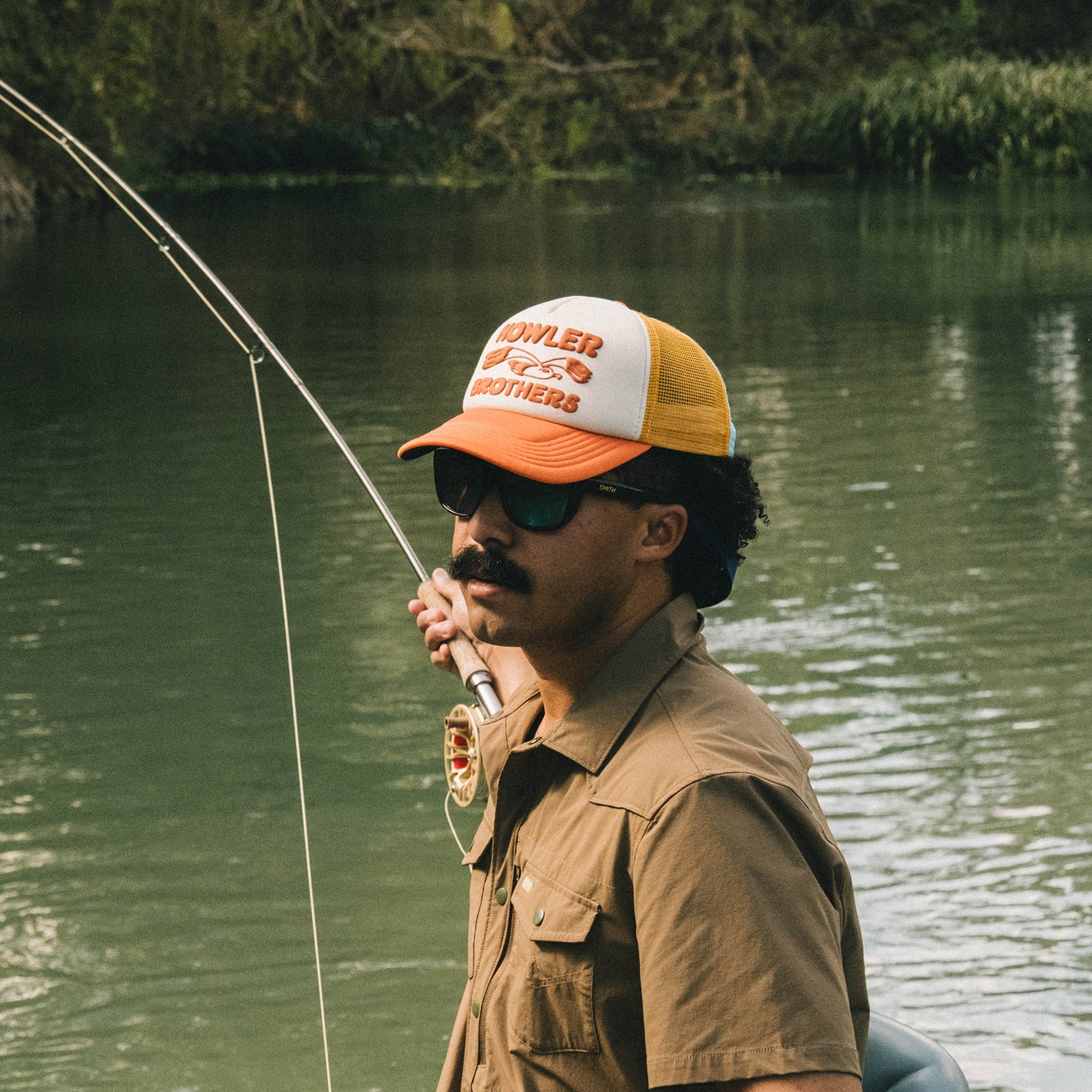 Howler Bros- Lone Gull Foam Dome: Bold Orange