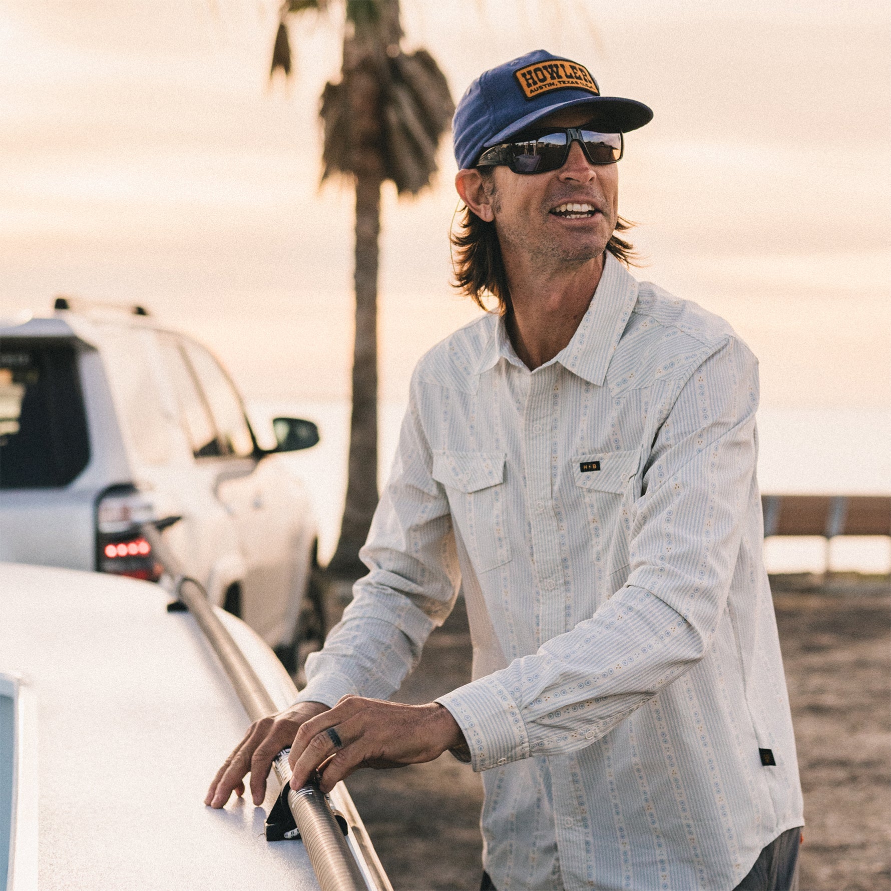 Howler Bros- Howler Slab Standard Hat: Navy