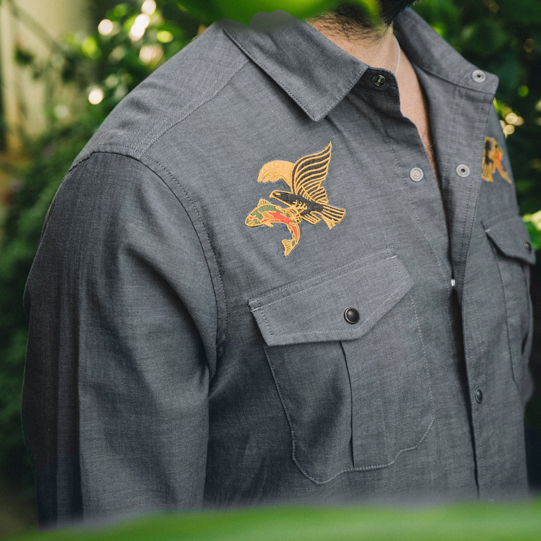 Howler Bros- Guacho Snapshirt: Osprey Prey