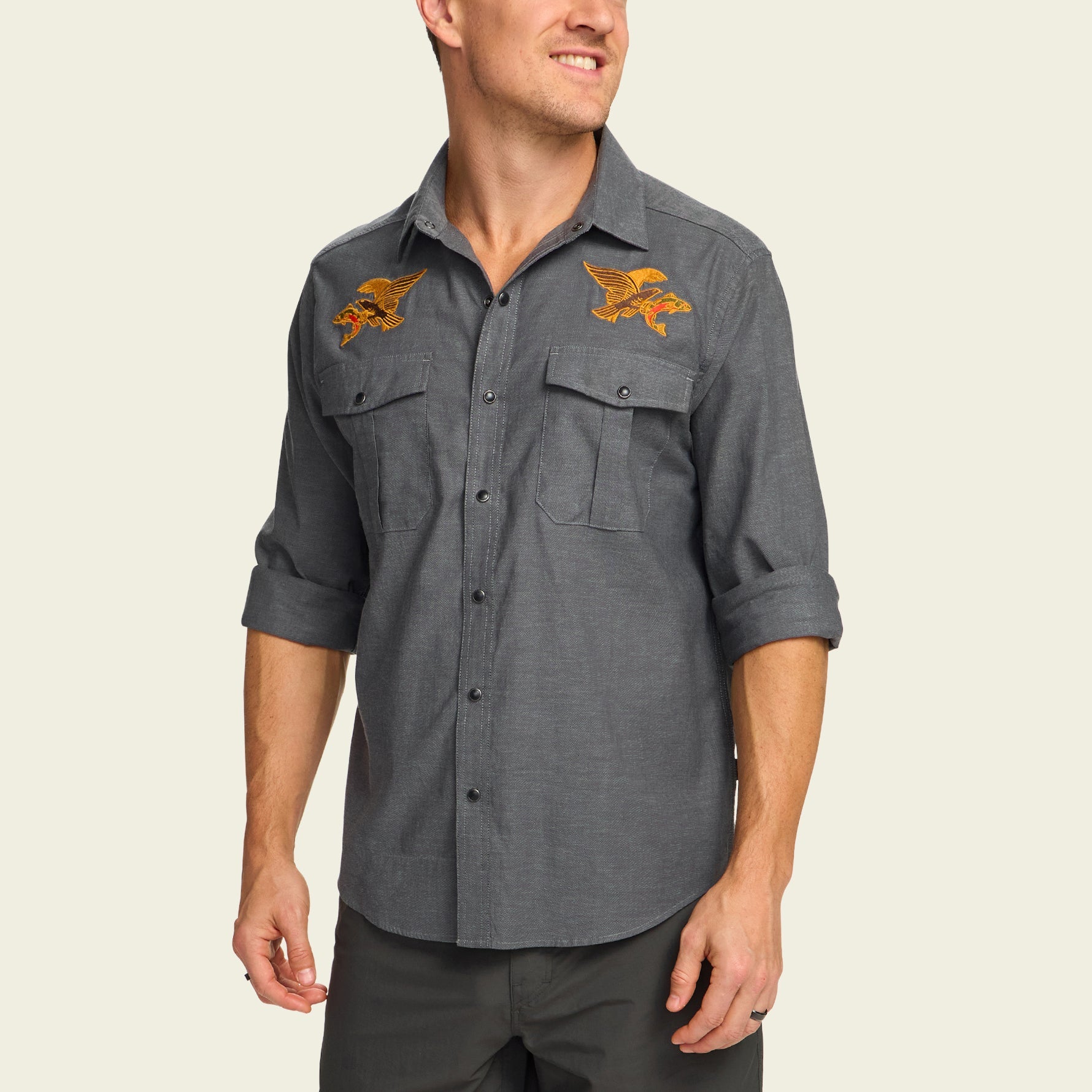 Howler Bros- Guacho Snapshirt: Osprey Prey
