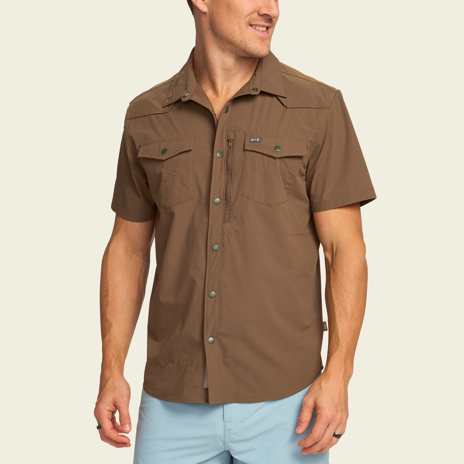 Howler Bros- Emerger Tech Shirt Teak