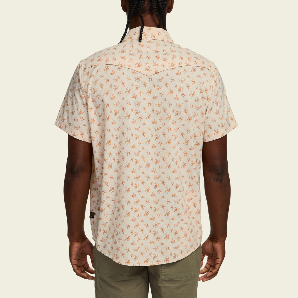 Howler Bros- Open Country Tech Shirt: Rancher Floral : Sand