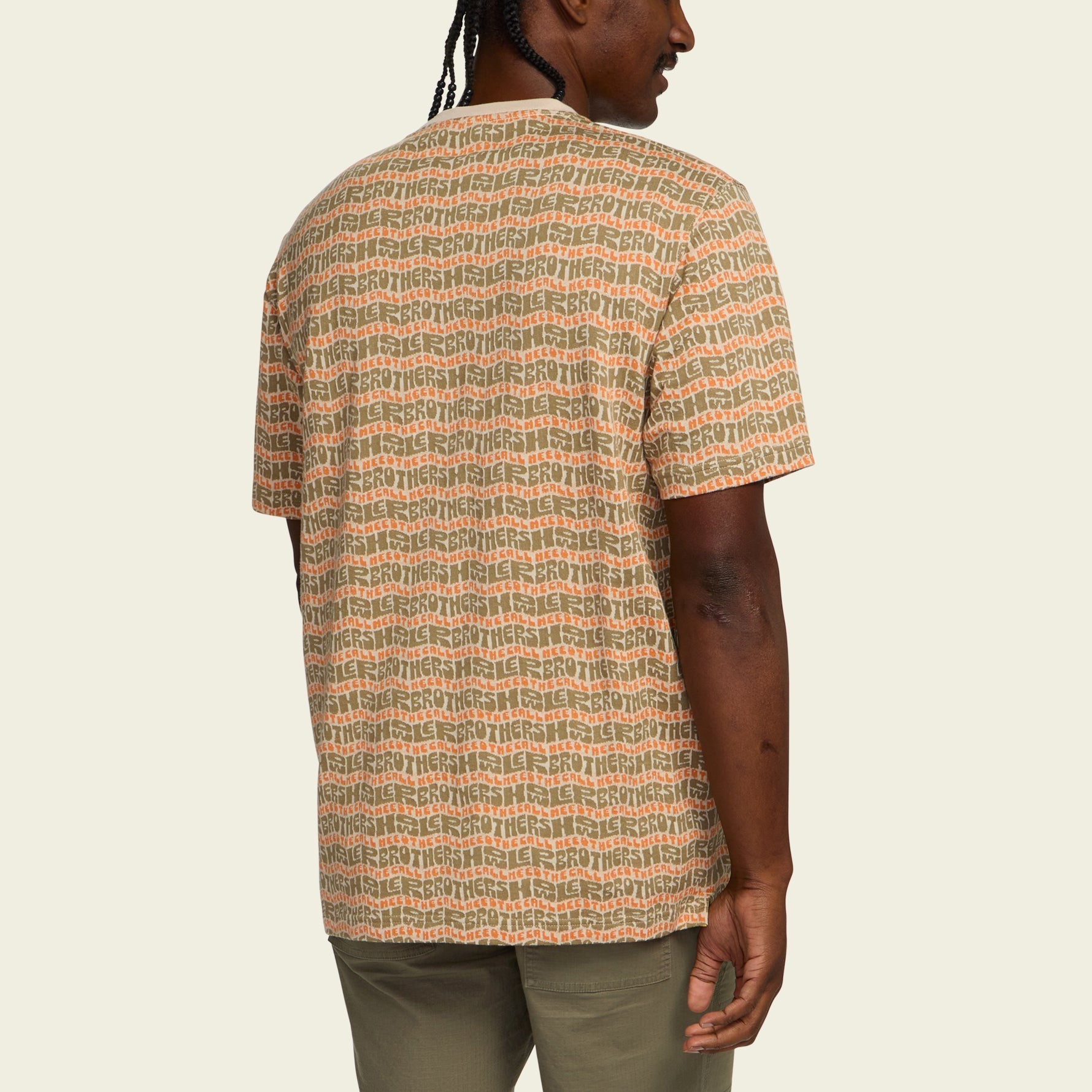 Howler Bros- Jacquard T HB Flow: Sand