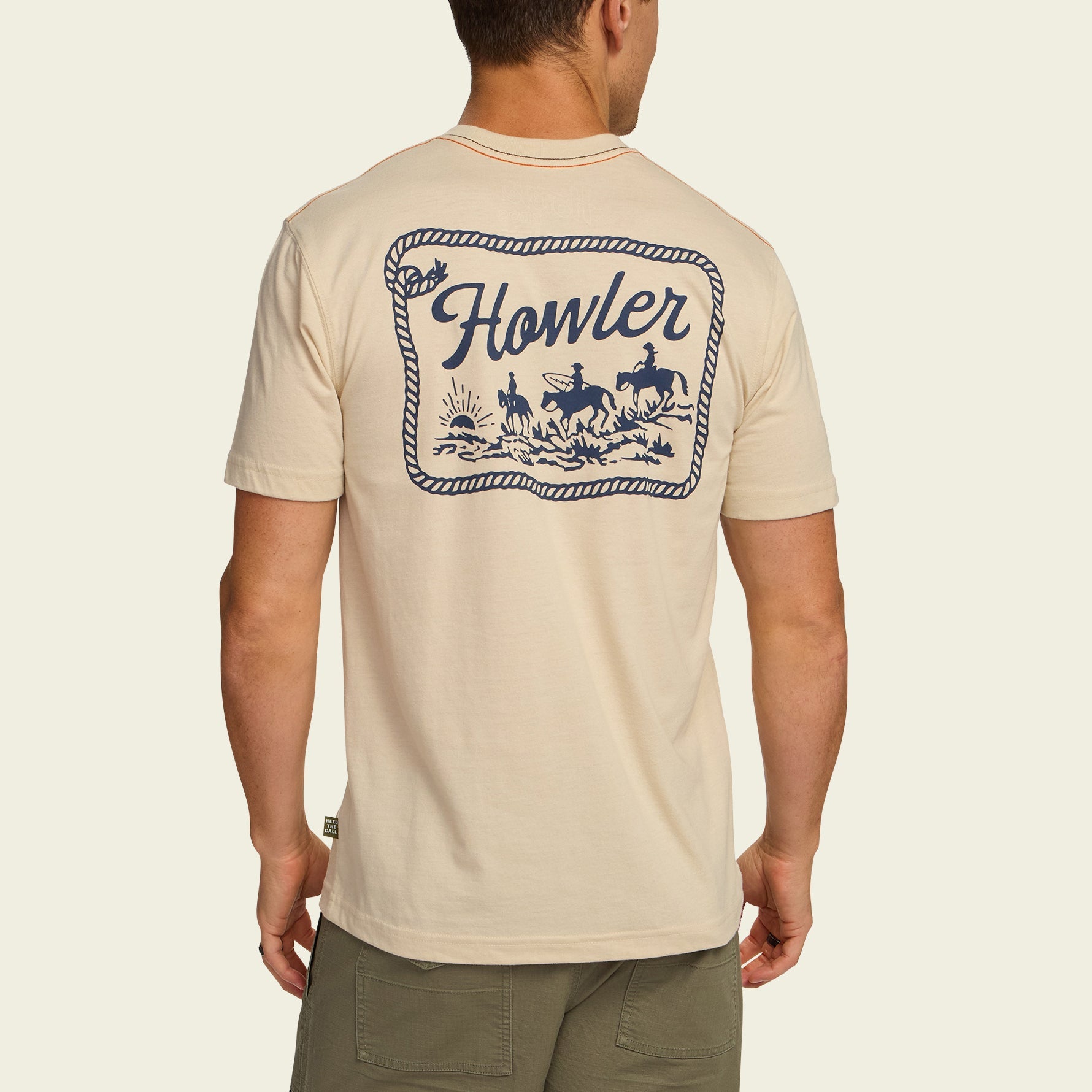 Howler Bros- Howler Posse T-Shirt Sand Heather