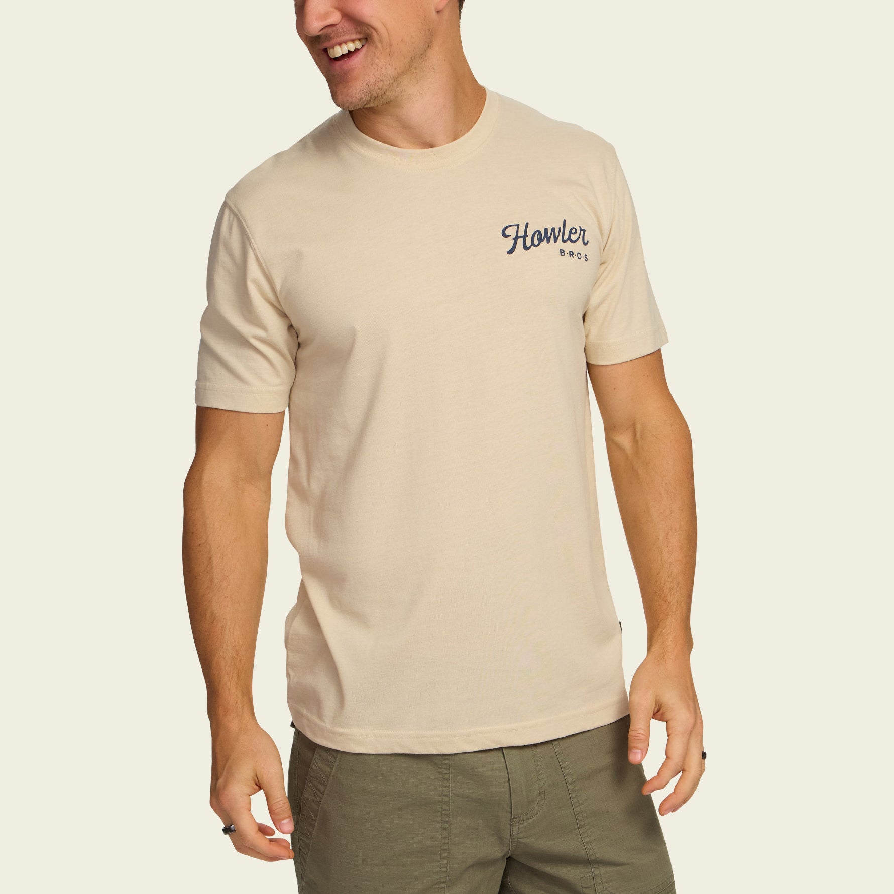 Howler Bros- Howler Posse T-Shirt Sand Heather
