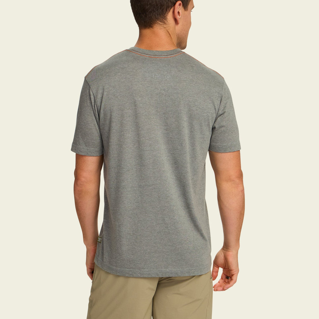 Howler Bros- Trout Bolt T-Shirt: Athletic Grey Heather