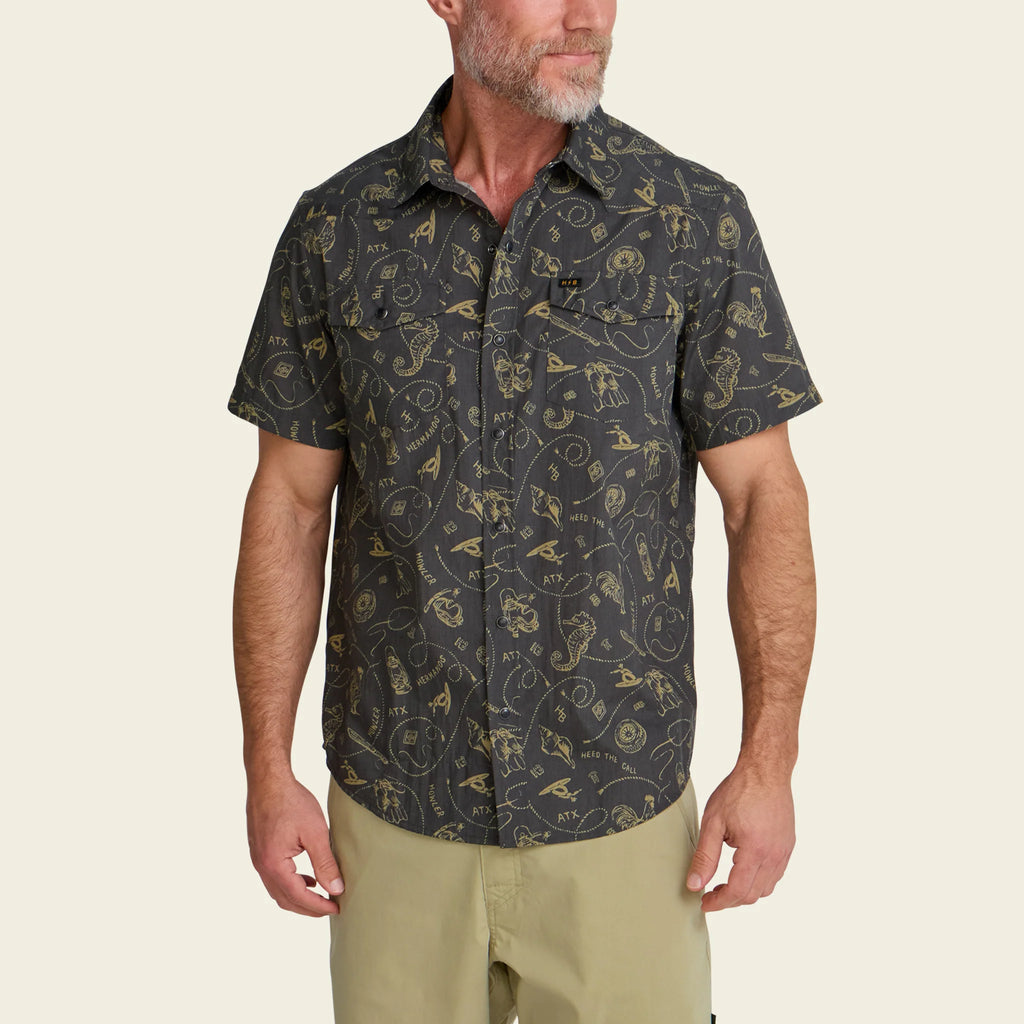 Howler Bros- Sea Rodeo H Bar B Snapshirt