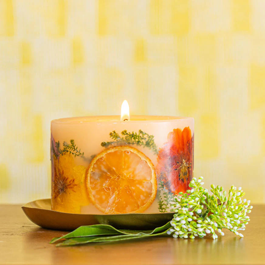 Rosy Rings- Petite Botanical Candle Sugared Citrus