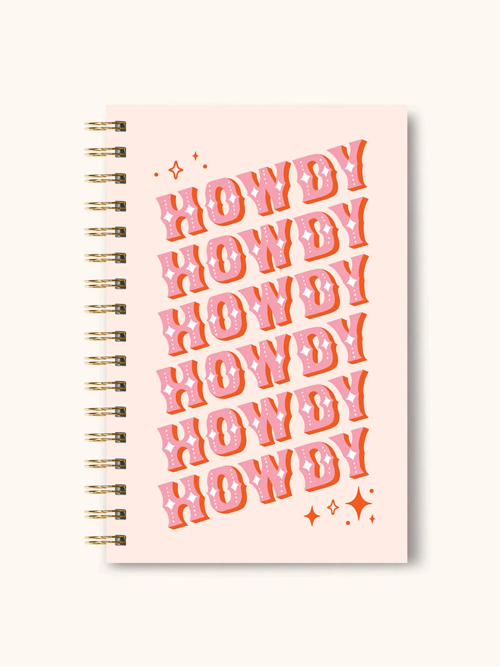 Studio Oh!- Howdy Partner Medium Spiral Notebook