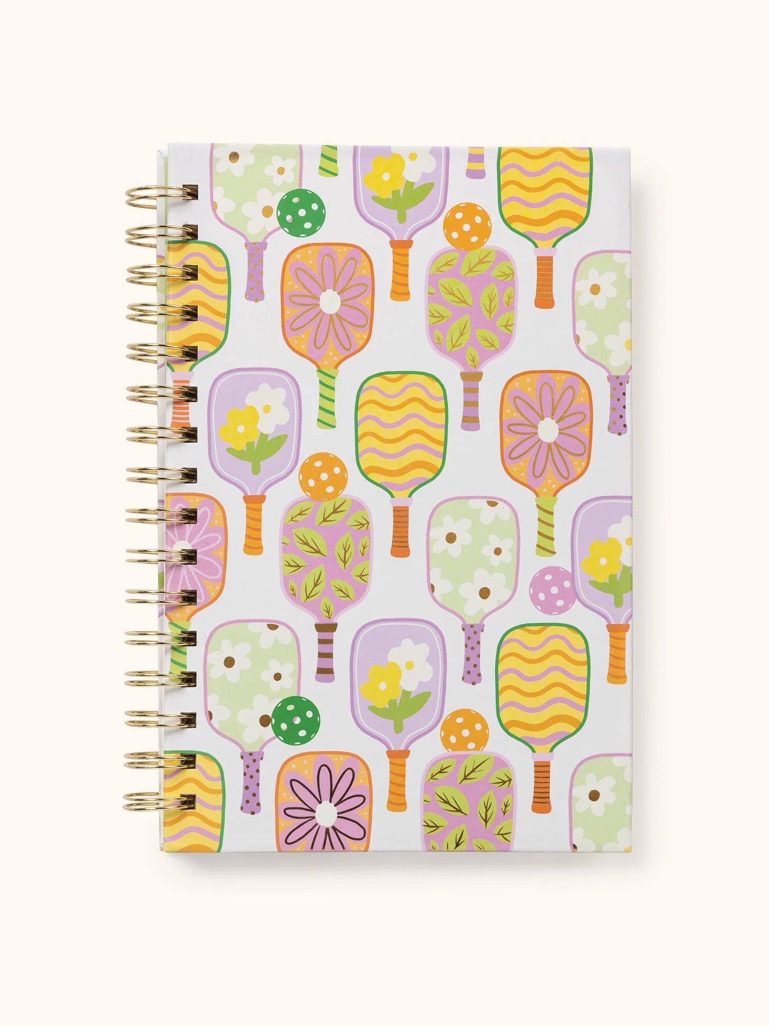 Studio Oh!- Pickleball Rally Medium Spiral Notebook