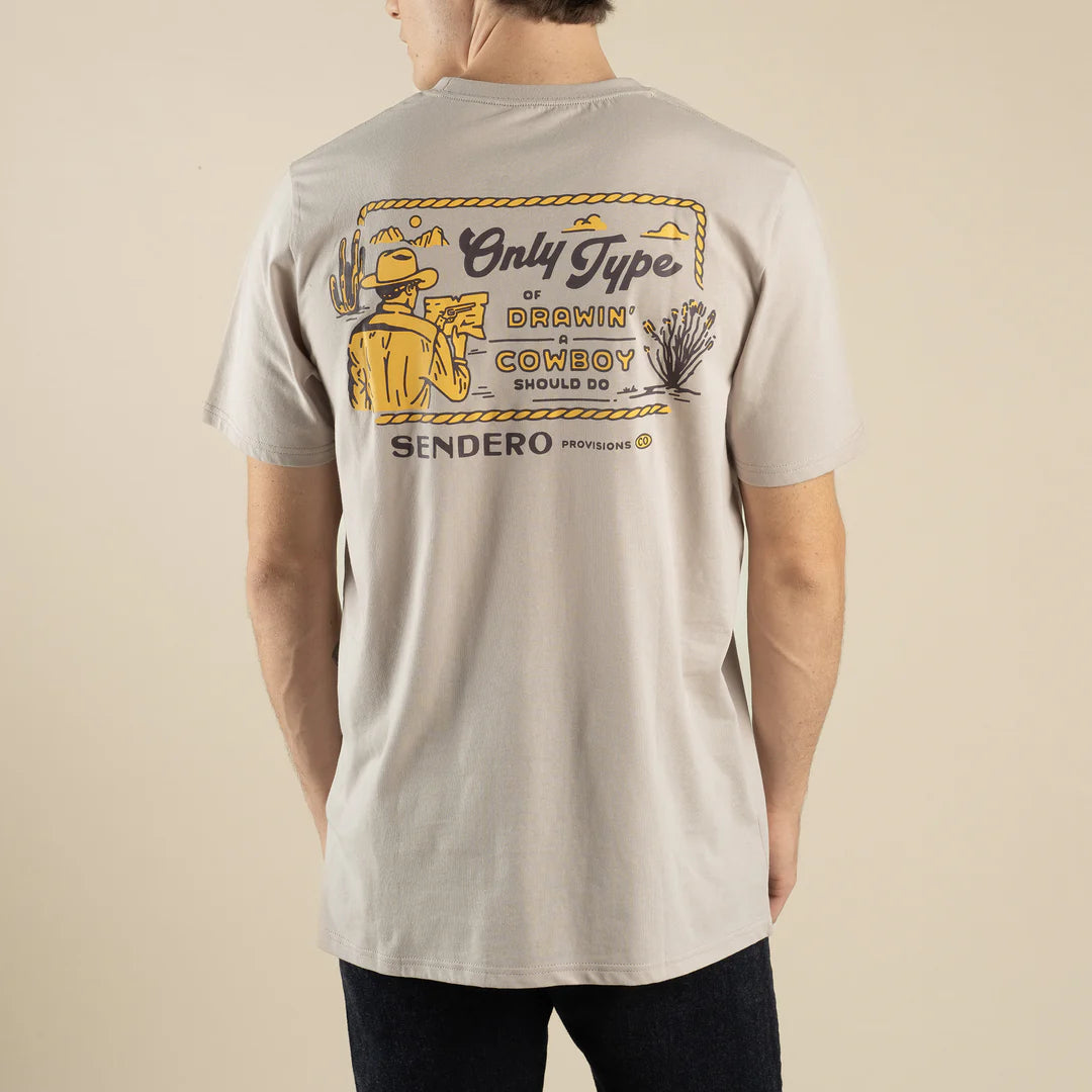 Sendero- Cowboy Drawin' T-Shirt