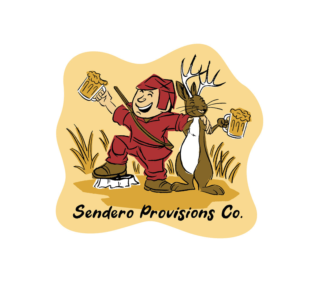 Sendero- Jackawope Sticker