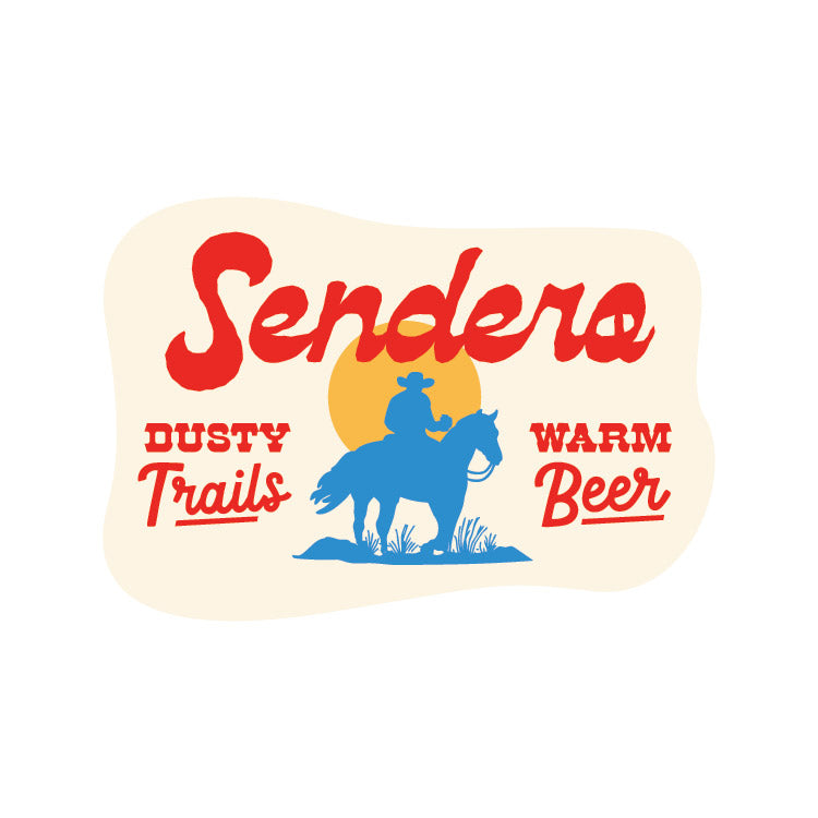 Sendero- Dusty Trails Sticker