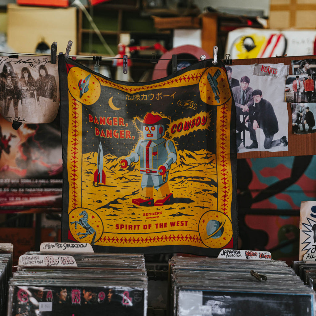 Sendero- Danger Cowboy Bandana