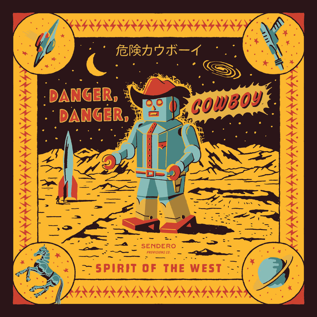 Sendero- Danger Cowboy Bandana