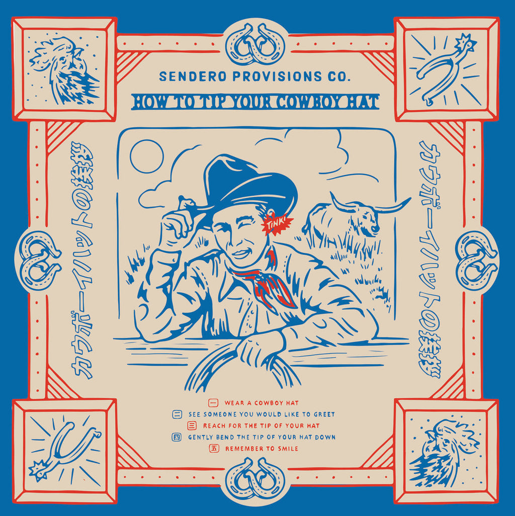 Sendero- Tip Your Hat Bandana