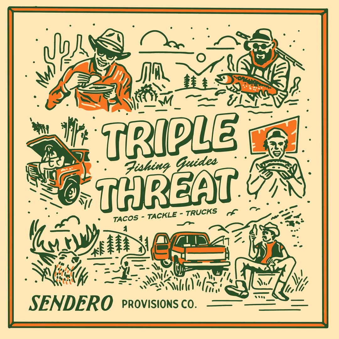 Sendero- Triple Threat Bandana