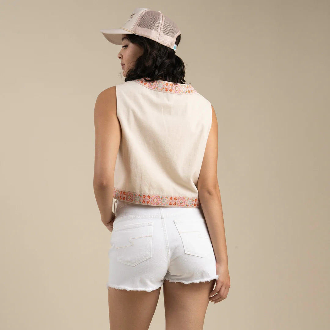 Sendero- Ysleta High-Rise Denim Short