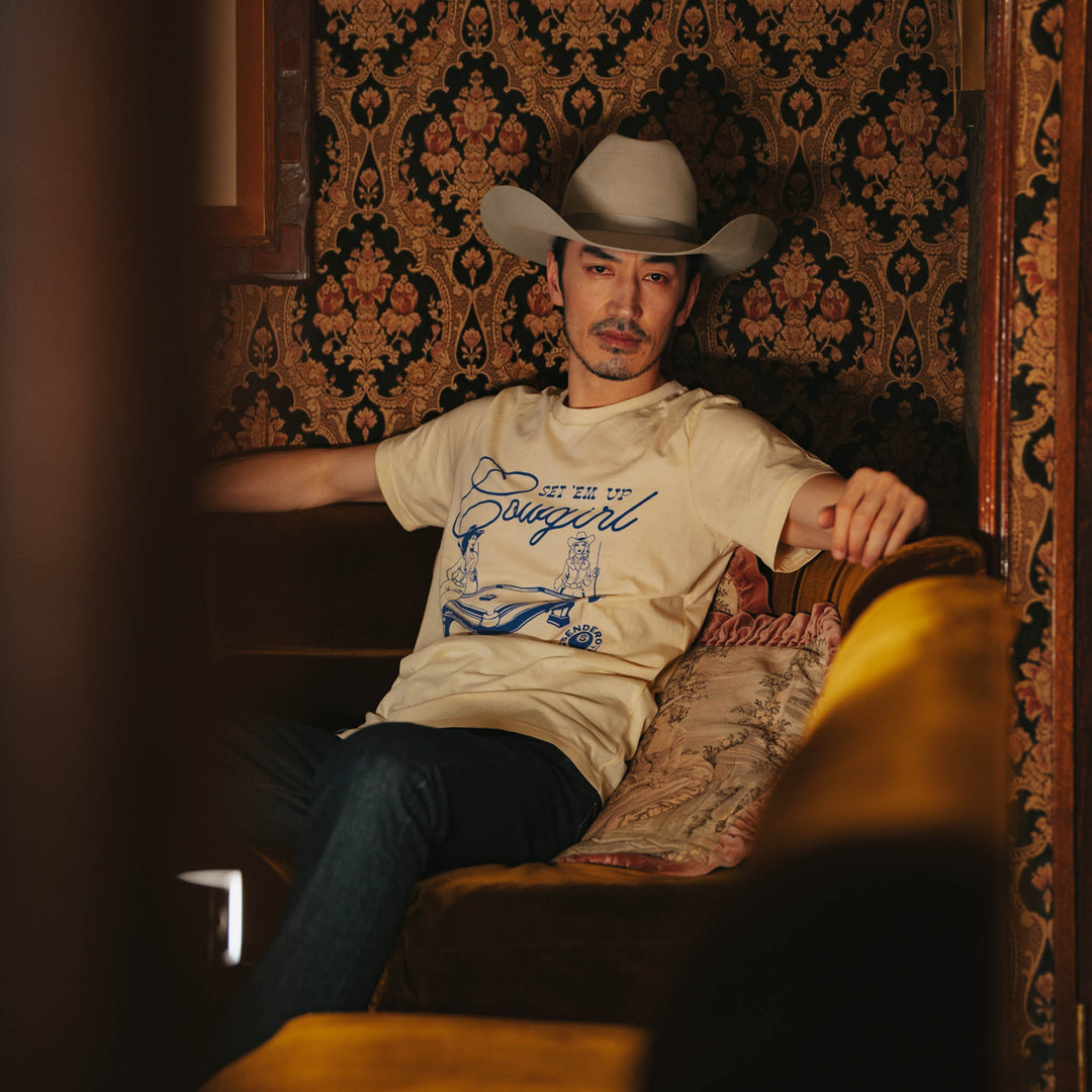 Sendero- Set 'Em Up T-Shirt Cream