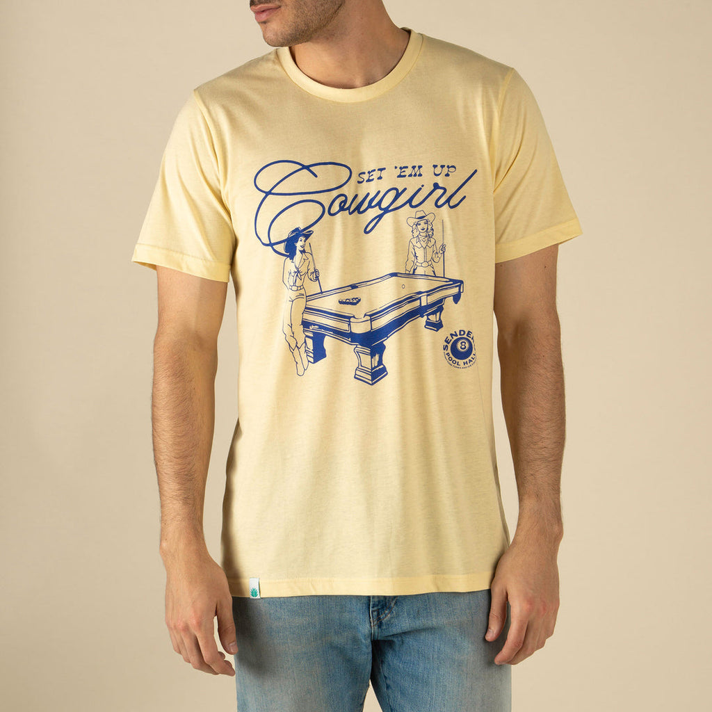Sendero- Set 'Em Up T-Shirt Cream