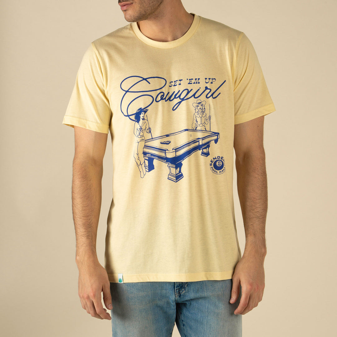 Sendero- Set 'Em Up T-Shirt Cream