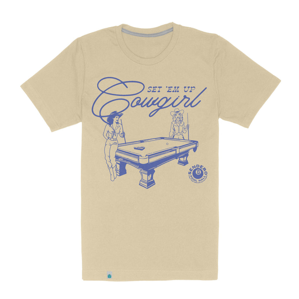 Sendero- Set 'Em Up T-Shirt Cream
