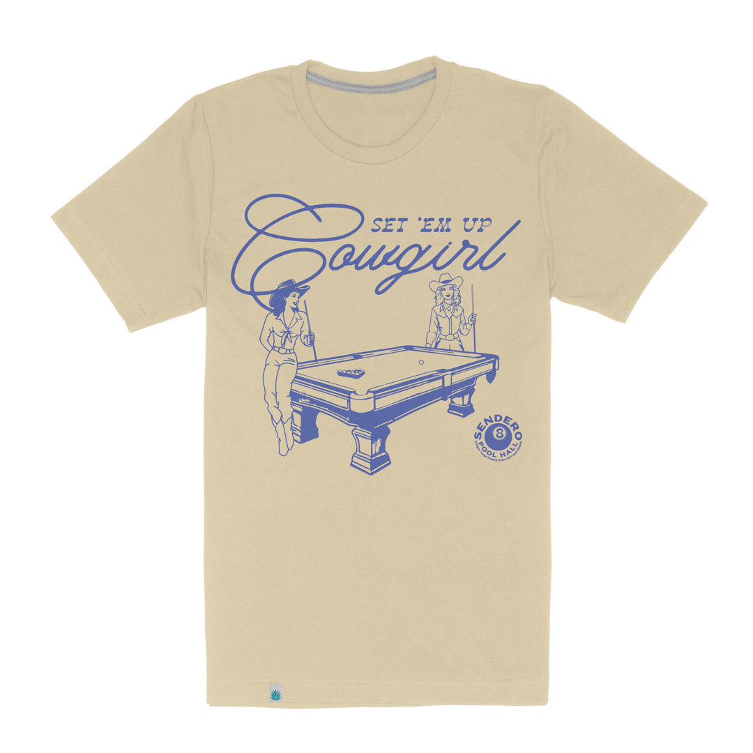 Sendero- Set 'Em Up T-Shirt Cream