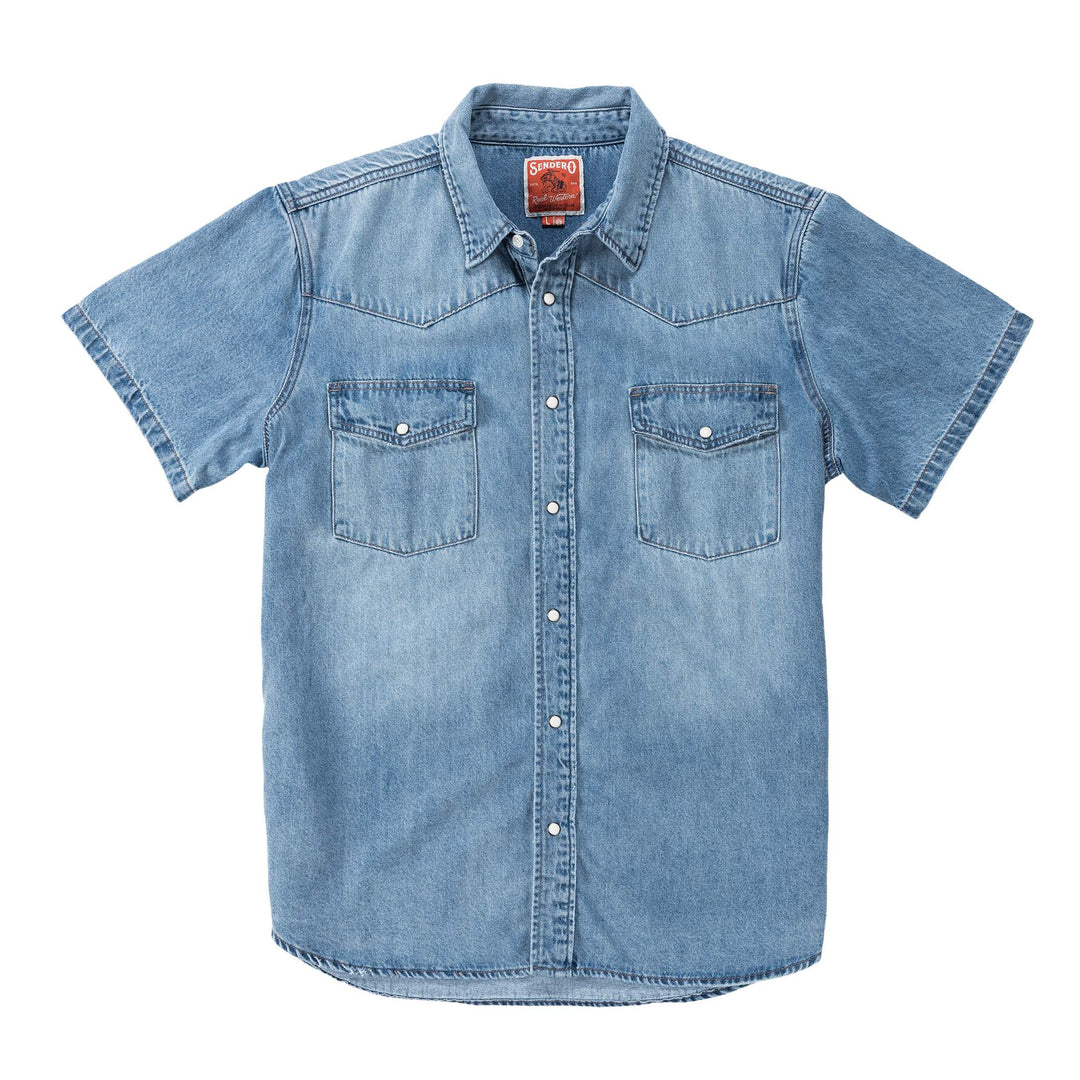 Sendero - The Wyatt Pearl Snap Short Sleeve - Shirt