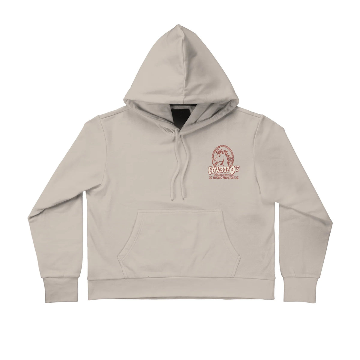 Sendero- Cowboy O's Boxy Hoodie